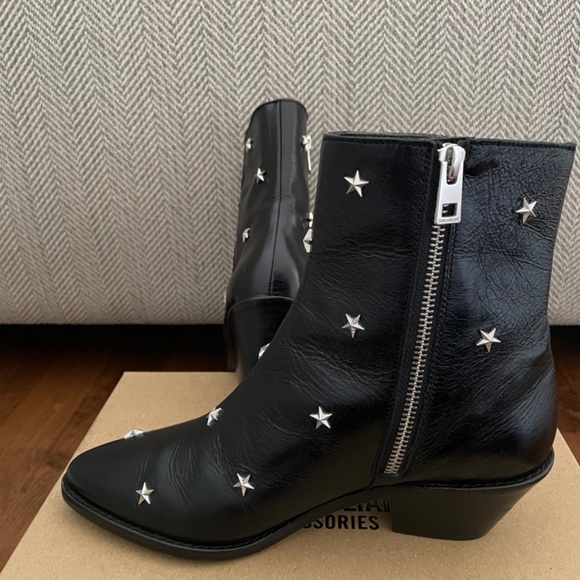 New with Tag Zadig & Voltaire black ankle boots - Picture 8 of 10